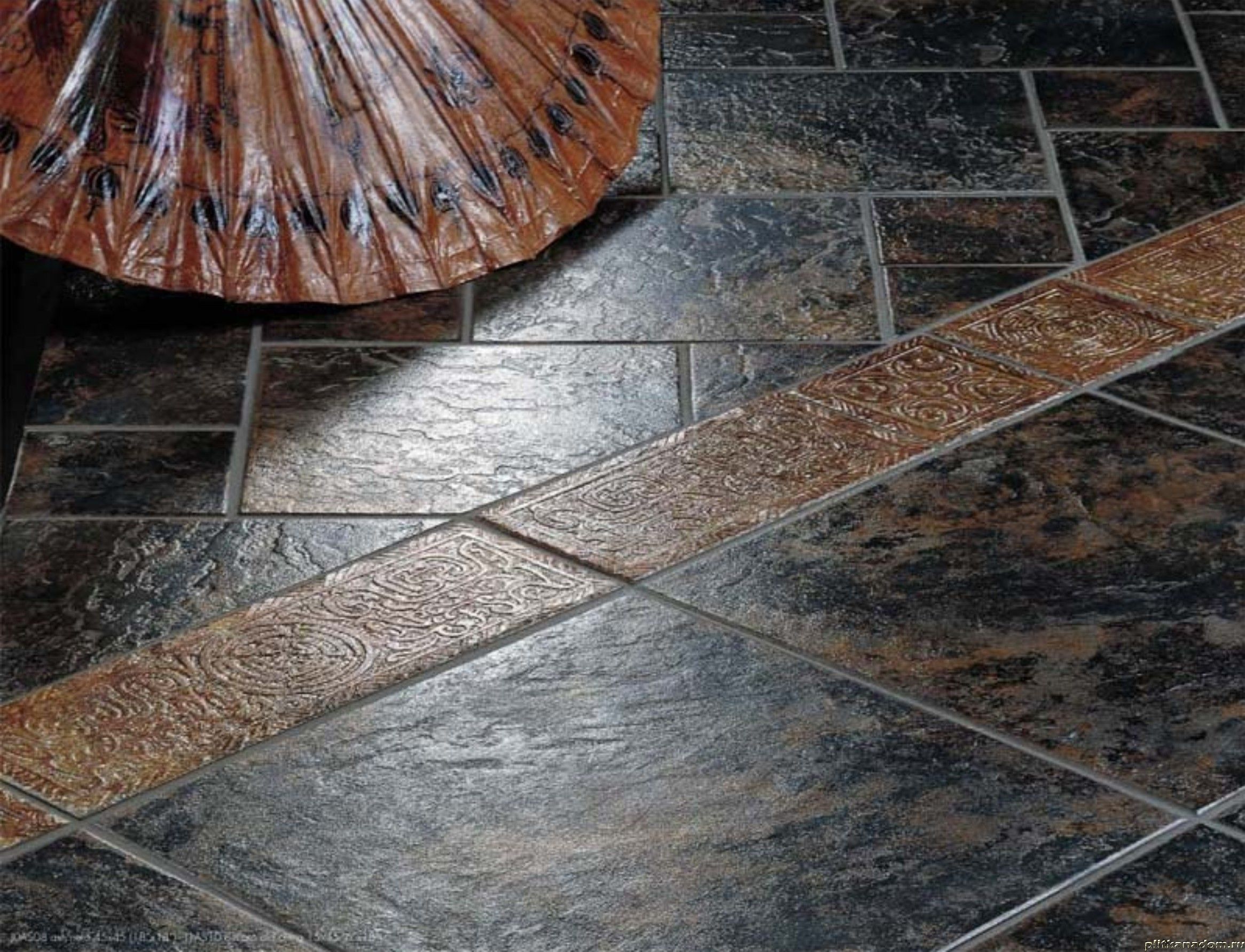 Плитка разновидности фото W1AS10 Asia Decoro Old China 15x30 Керамогранит Gambarelli, Италия - купить в ин
