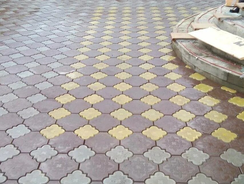 Плитка ромашка фото Больше не работает: Тротуарная плитка Горгона, тротуарная плитка, Тамбовская обл