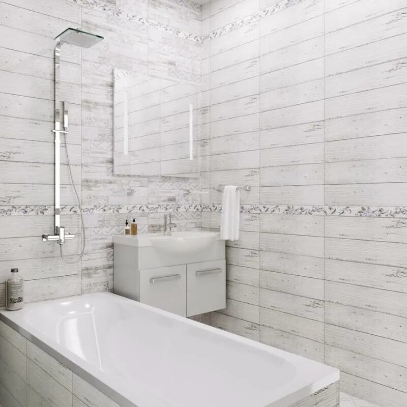 Плитка сан ремо в интерьере ванной фото GT13VG Плитка облиц. San Remo Бел. 50*25 геометрия купить в Оренбурге - цена в и