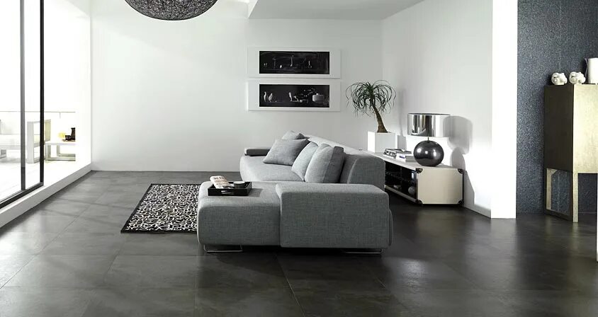 Плитка серого цвета в интерьере Плитка Turin Porcelanosa (Испания), купить коллекцию плитки Turin в Москве за 24