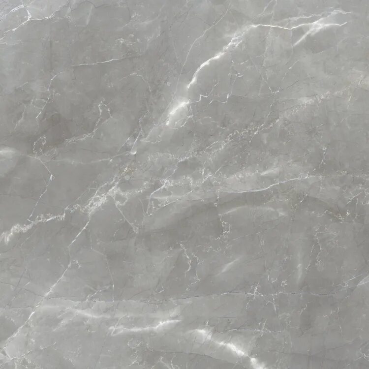 Плитка серый мрамор фото Керамогранит Baldocer Marmy Grey 80x80 глянцевый (Испания), коллекция Marmy - ку