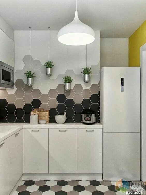 Плитка сотами на кухню фартук фото Pin on Kitchen Interior design kitchen, Kitchen tiles, Kitchen decor