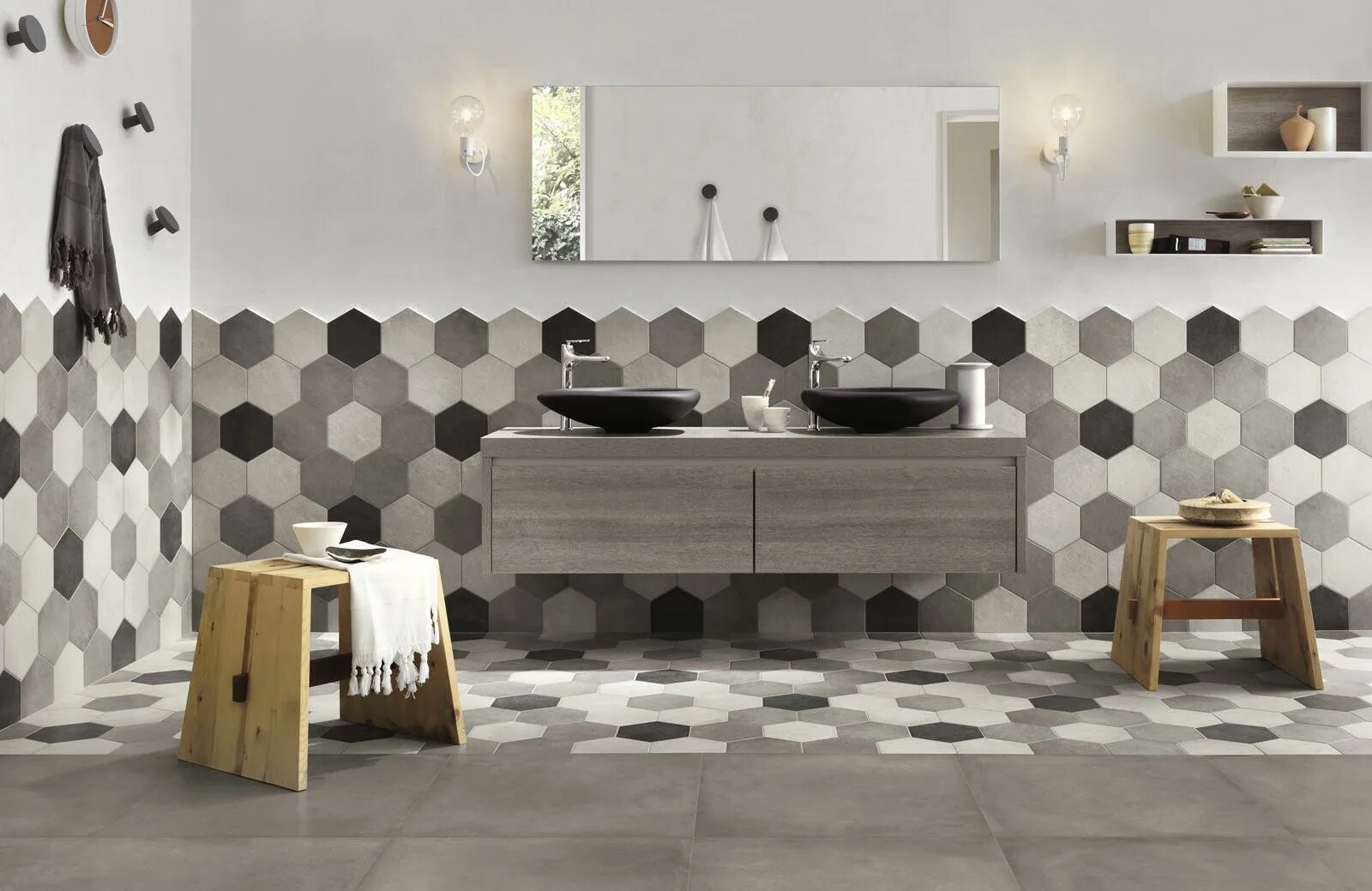 Плитка соте фото R4ZZ Rewind Decoro Corda 25*76 плитка Ragno Marazzi, Италия - купить в интернет-