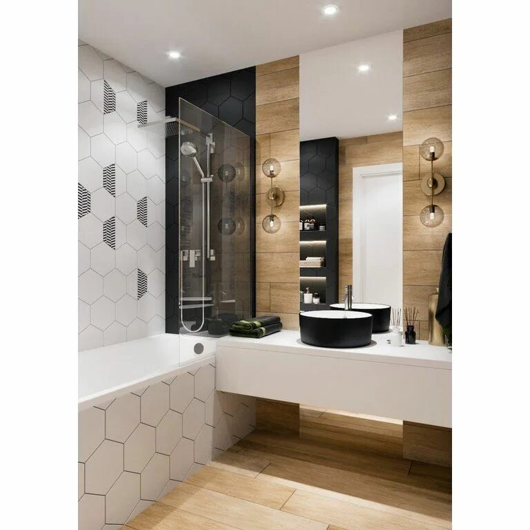 Плитка современные дизайны Brak dostępnego opisu zdjęcia. in 2019 Bathroom renovations, New bathroom design