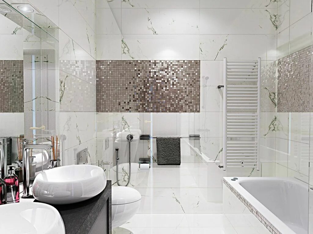 Плитка современные дизайны Плитка для Маленькой Ванной Комнаты + 150 ФОТО Modern bathroom design, Contempor