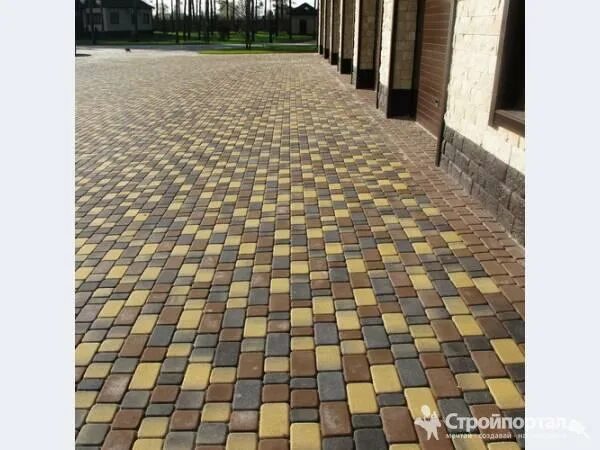 Плитка старый город коричневая фото Тротуарная плитка "Старый Город" вибропрессованная - купить в Симферополе по цен