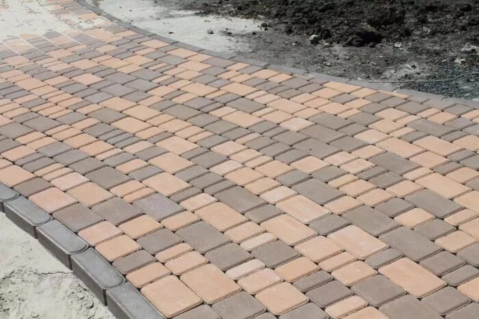 Плитка старый город коричневая фото Купить тротуарная плитку "Старый город"
