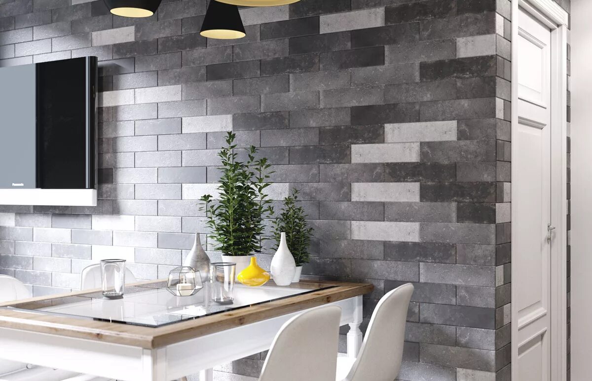 Плитка стена в интерьере Керамогранит Bruno / Бруно от Gracia Ceramica купить в интернет-магазине mkplitk
