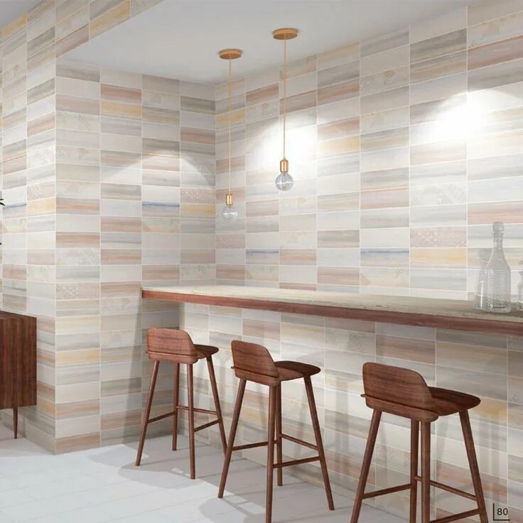 Плитка столовая фото Ceramic Color Options for Your Dining Room Wall