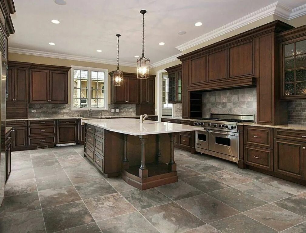 Плитка столовая фото Five Types of Kitchen Tiles You Should Consider Unique kitchen tile, Best floori