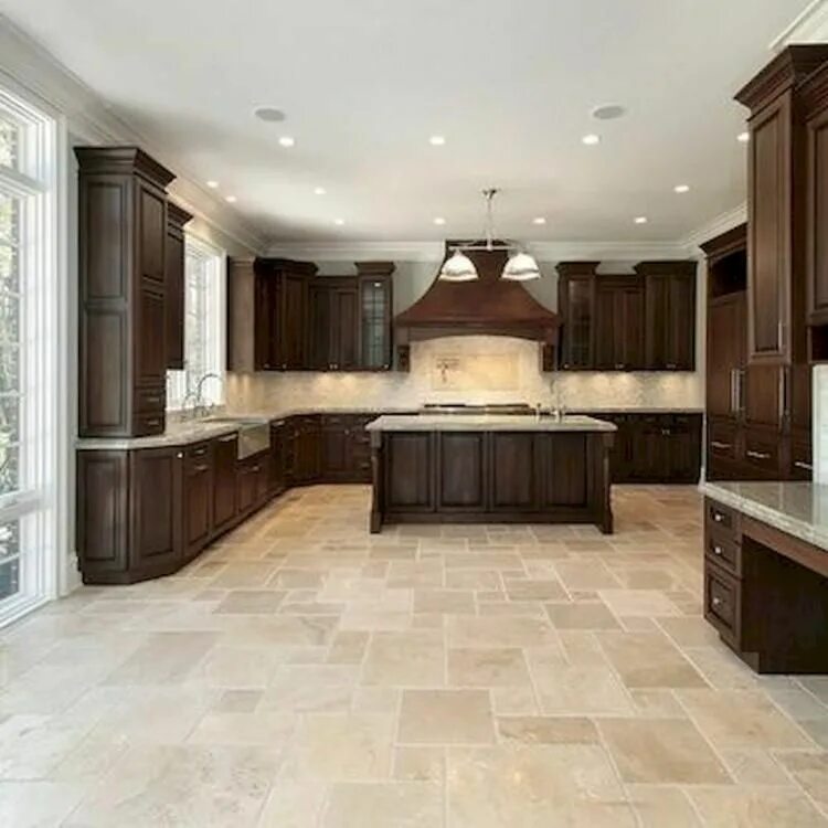 Плитка столовая фото 70+ Gorgeous Kitchen Backsplash Decor with Dark Cabinets Design, Maison traditio