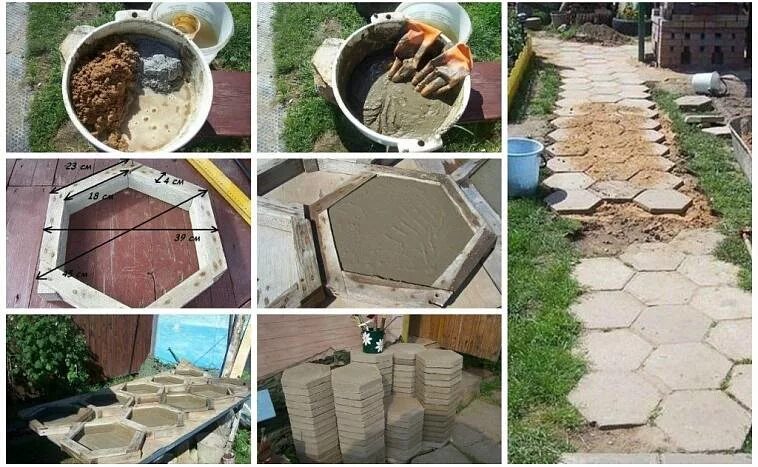Плитка своими руками в домашних Как сделать тротуарную плитку своими руками - Мастер-класс от Брусчатка 2000