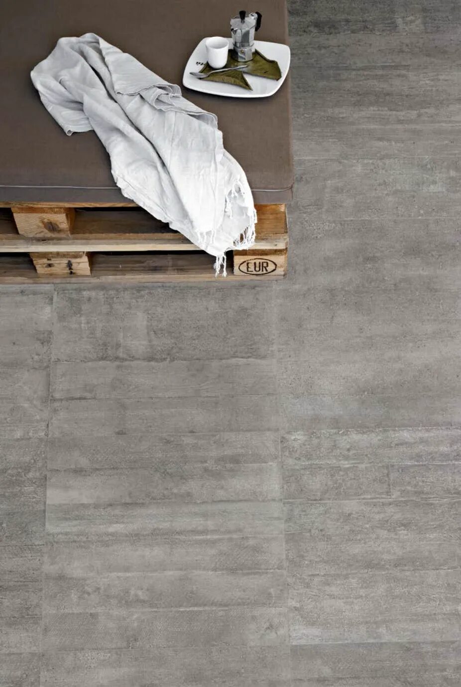 Плитка цемент фото #Provenza #Re-Use Malta Grey 60x120 cm 985E8R #Ceramic #Cement #60x120 on #bathr