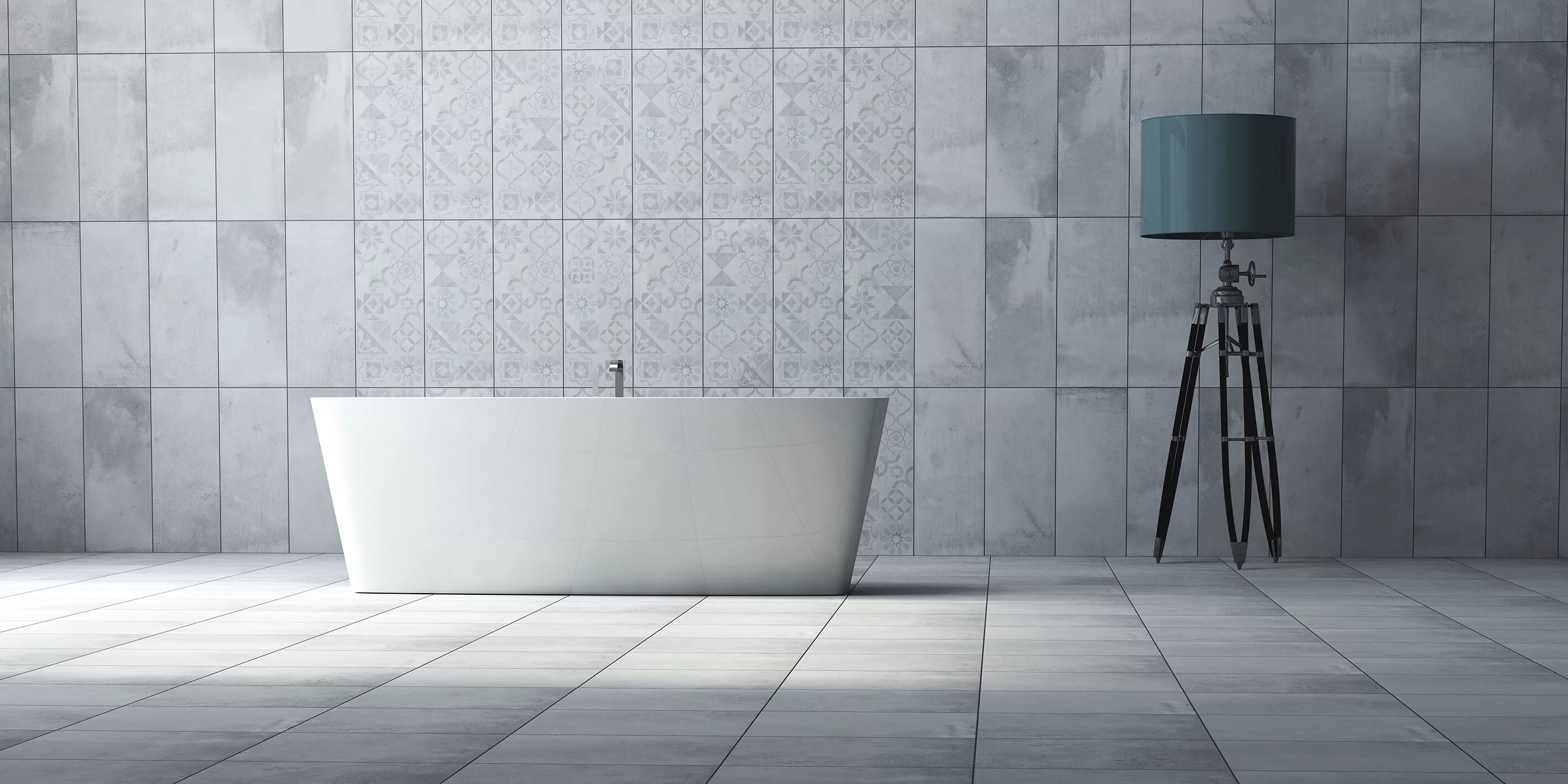 Плитка цемент фото Cement Libertas Decor 25х60 Keramika modus - Плитка Керамика модус Цемент Либерт