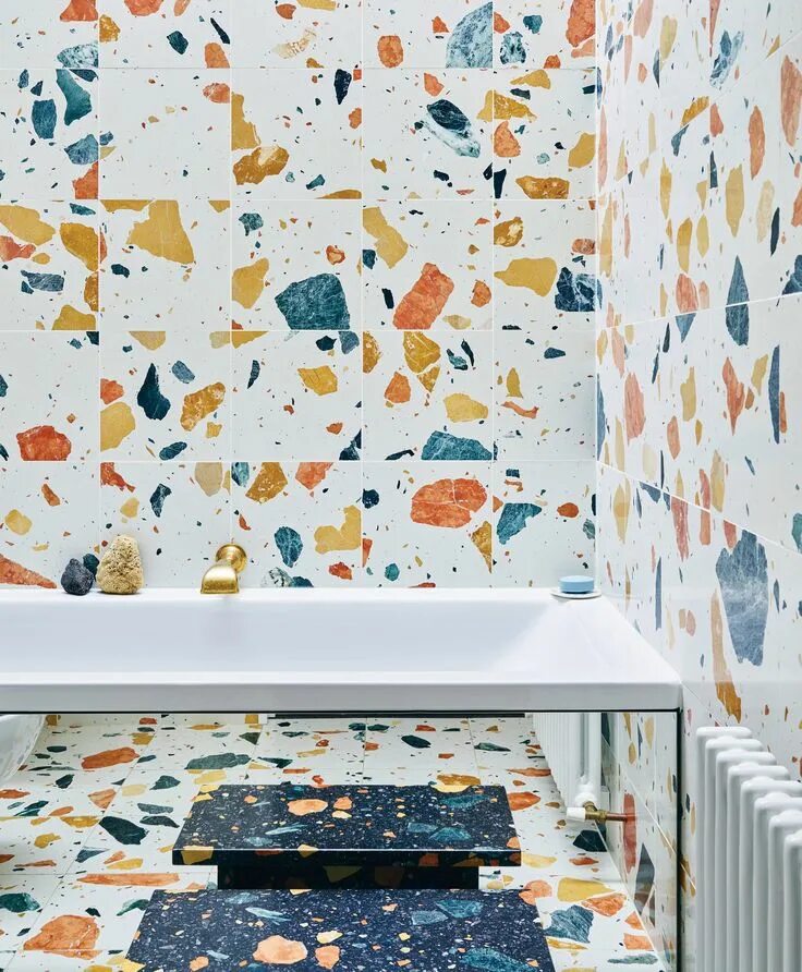 Плитка терраццо фото Max Lamb’s 'Simple, Honest' Furniture - and Home Furniture finishes, New home de