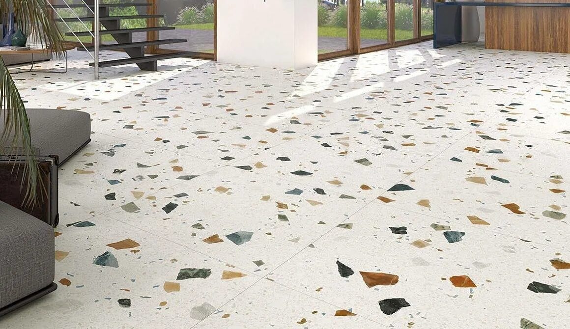 Плитка терраццо фото Плитка Arcana Ceramica Stracciatella - купить в Москве Цены на сайте Luxury-plit