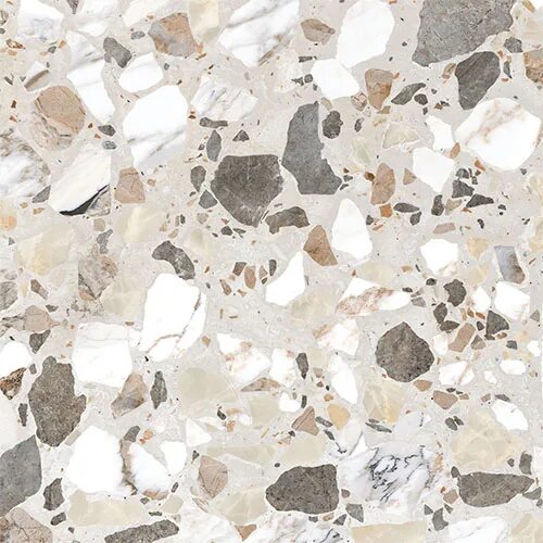 Плитка терраццо фото Декор Vitra Marble-X Терраццо Лаппато 60x60 - купить в Санкт-Петербурге