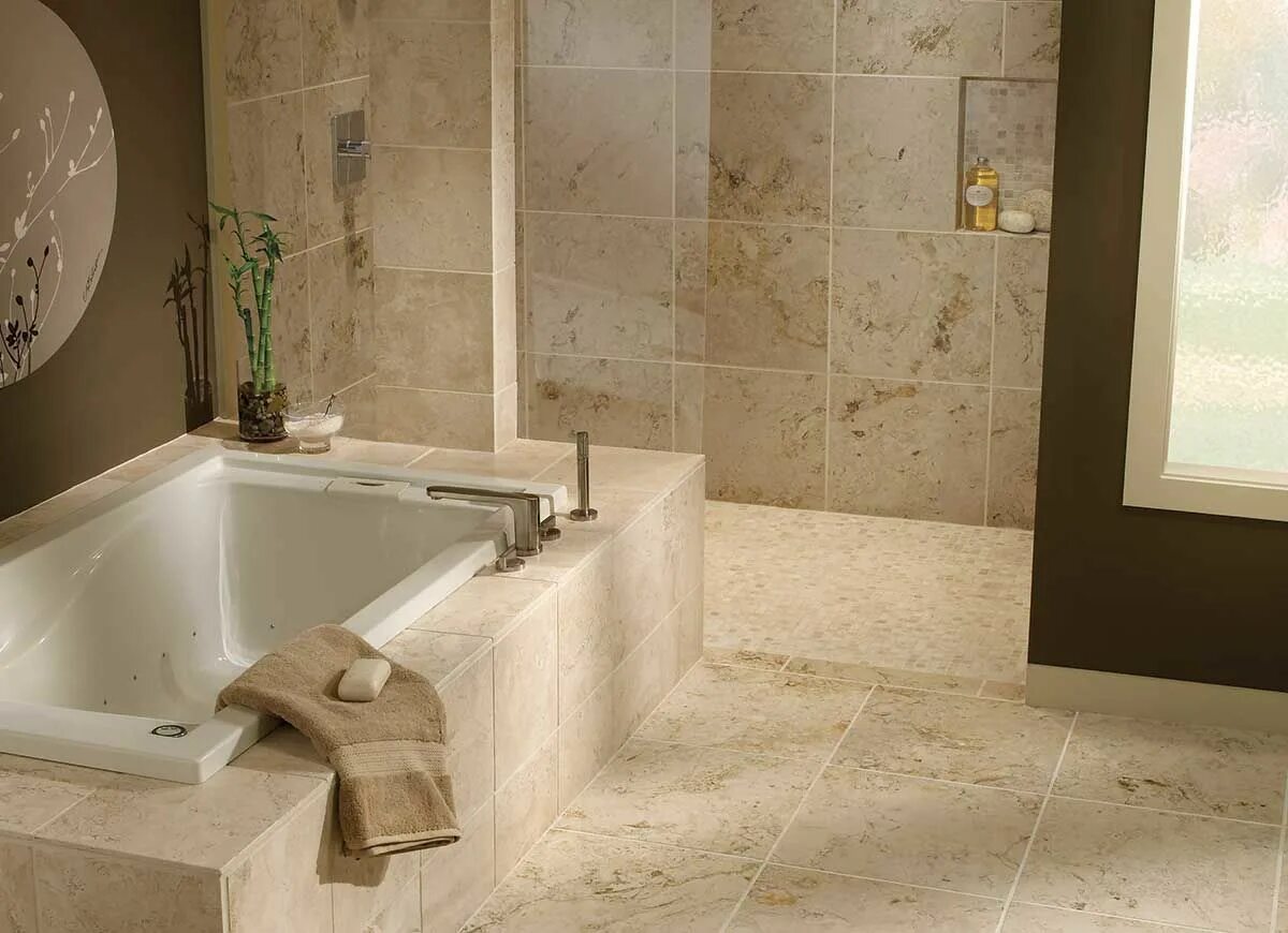 Плитка травертин в интерьере ванной limestone napolina natural stone Travertine bathroom, Bathroom inspiration, Trav