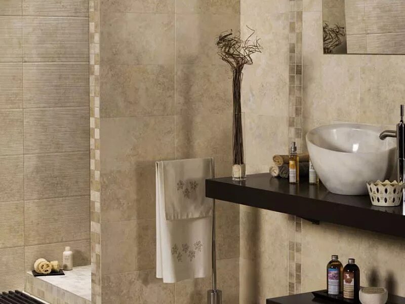 Плитка травертин в интерьере ванной Купить плитку Colorker Travertine в Москве по низкой цене с доставкой