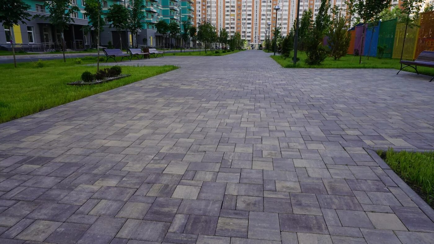 Плитка тротуарная новый город фото варианты Тротуарная плитка коллекция NATUR