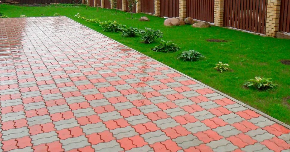 Плитка тротуарная образцы укладки фото Тротуарная плитка Волна купить в Краснодаре Доступные цены на брусчатку Волна
