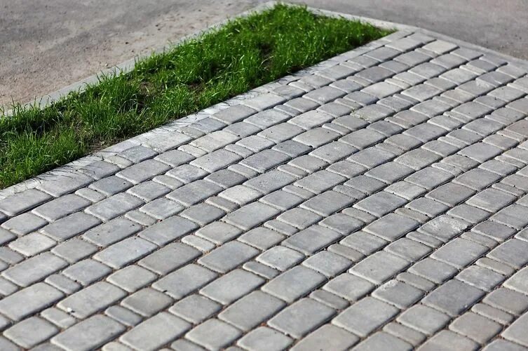Плитка тротуарная старый город серая фото Брусчатка "Старый город" 1П.6: купить вибропрессованную тротуарную плитку в СПб