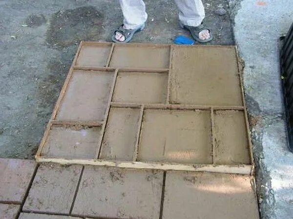 Плитка тротуарная своими руками в домашних условиях Формы для тротуарной плитки своими руками: нюансы изготовления Строй Советы Diy 
