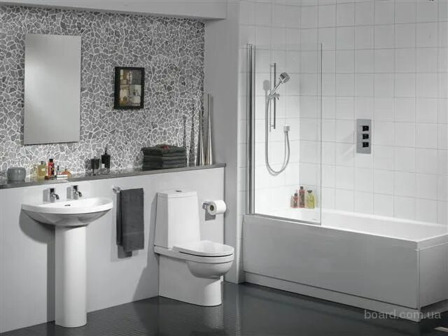 Плитка туалетного гарнитура что это фото плитка для ванной белая - Поиск в Google Azulejos para baños pequeños, Baños bla