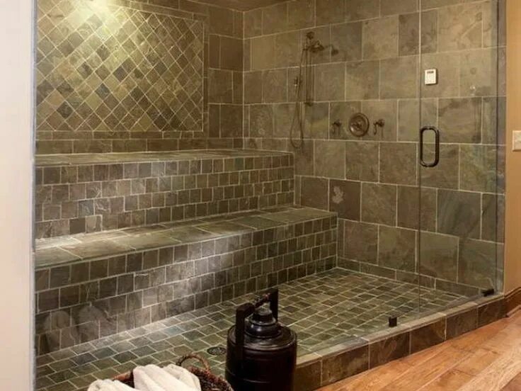 Плитка в бане фото Pin on Bathroom inspirations
