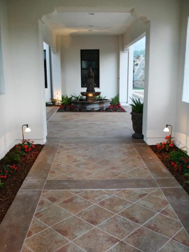 Плитка в беседке на полу фото 12 Outdoor Flooring Ideas Inhabit Zone Outdoor flooring, Patio flooring, Patio t