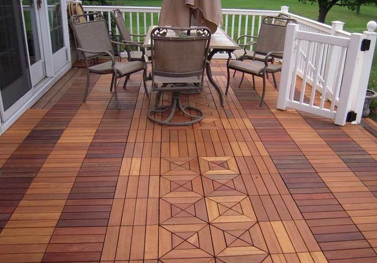 Плитка в беседке на полу фото #Parket_old# parquet# пол #паркет# интерьер# interior# floor Outdoor flooring, P