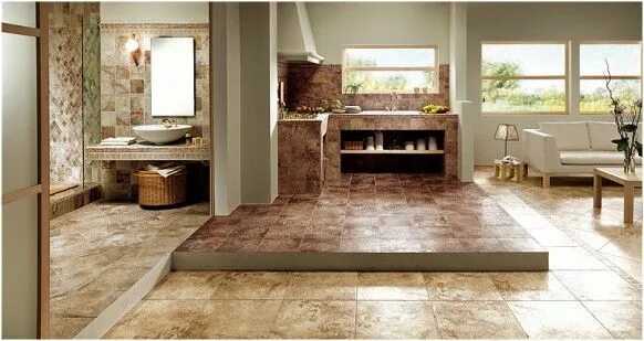 Плитка в частном доме фото Beautiful Ceramic Floor Tiles From Refin Beautiful tile floor, Beautiful bathroo