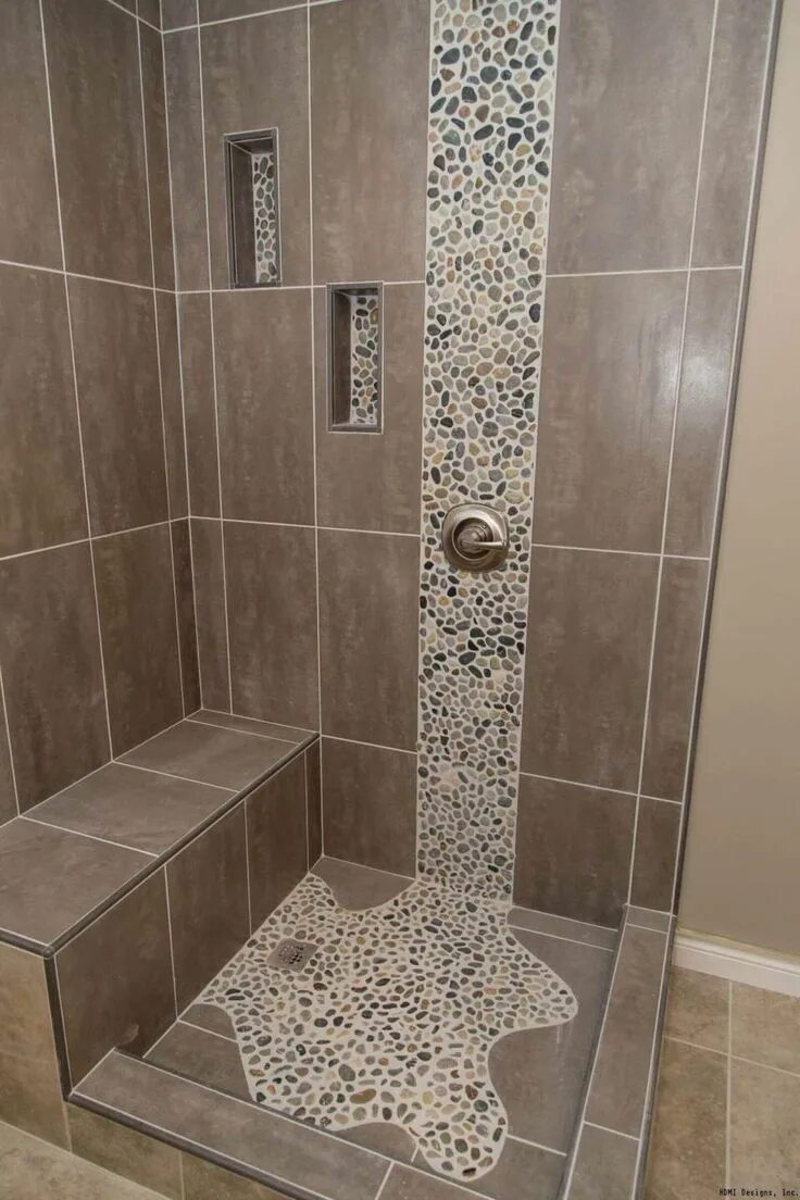Плитка в душевую комнату фото 31+ Stunning Shower Tile Ideas For Your Bathroom - FarmFoodFamily Bathroom remod