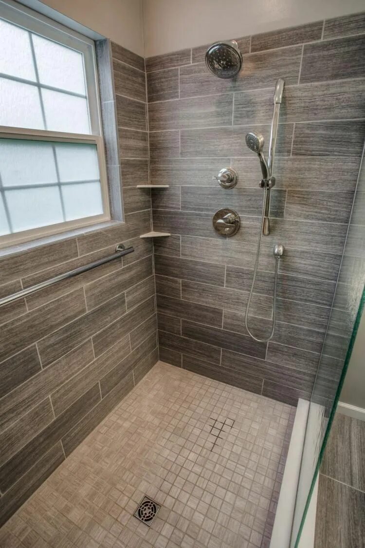 Плитка в душевую комнату фото 50 Beautiful Bathroom Shower Tile Ideas Shower makeover, Shower remodel, Contemp