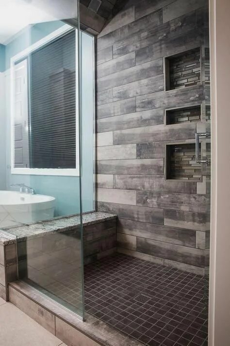 Плитка в душевую комнату фото Bathroom Tile Ideas - It is important to have a comfortable and hygiene bathroom