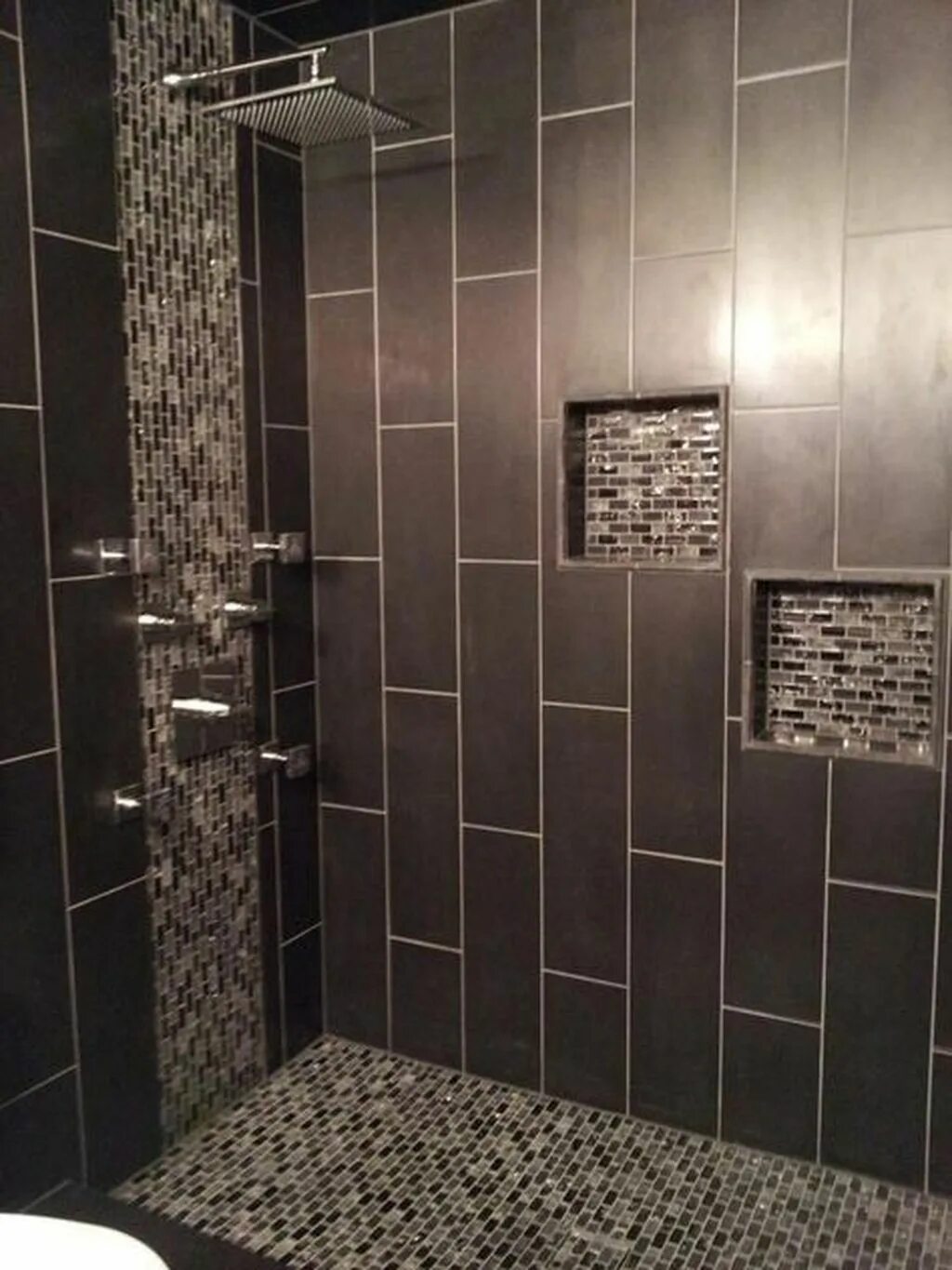 Плитка в душевую комнату фото 40+ Stunning Bathroom Shower Design Ideas For Your Home Bathroom remodel shower,