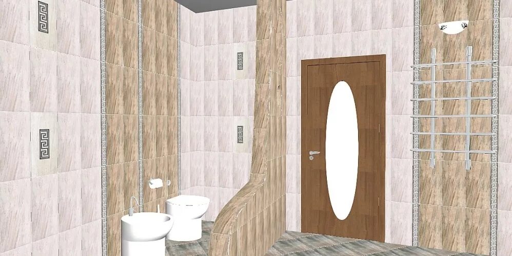 Плитка в гомеле фото и цены Плитка-декор настенный PiezaRosa Шампань 45x20, серый купить в Минске, цена