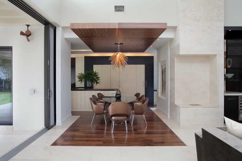 Плитка в интерьере дома Miwa - Модернизм - Столовая - Орландо - от эксперта Phil Kean Design Group Houzz
