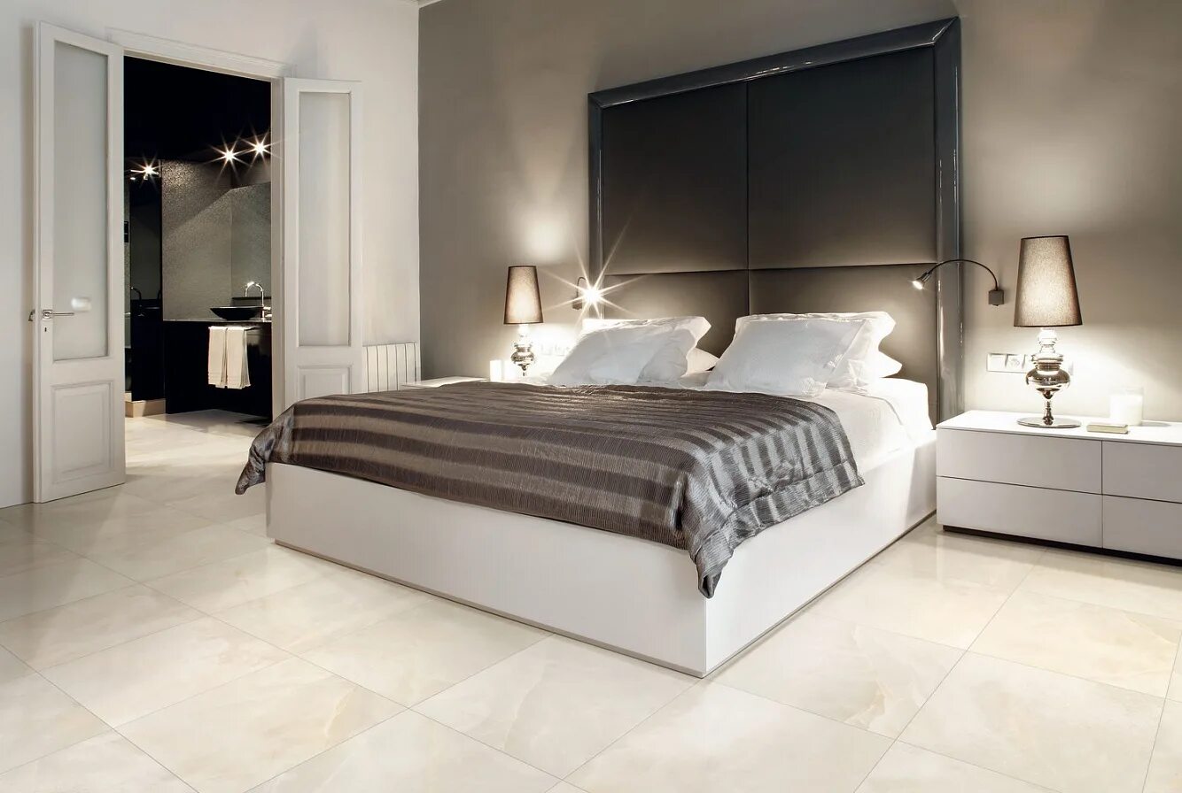 Плитка в интерьере спальни ODB472 Onice Boiserie Verde Rett 30,5x72,5 плитка Impronta, Италия - купить в ин