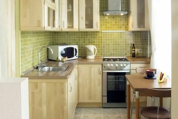 Плитка в кухню фото в хрущевке Интересные новости Natural home decor, Kitchen layout, Decor