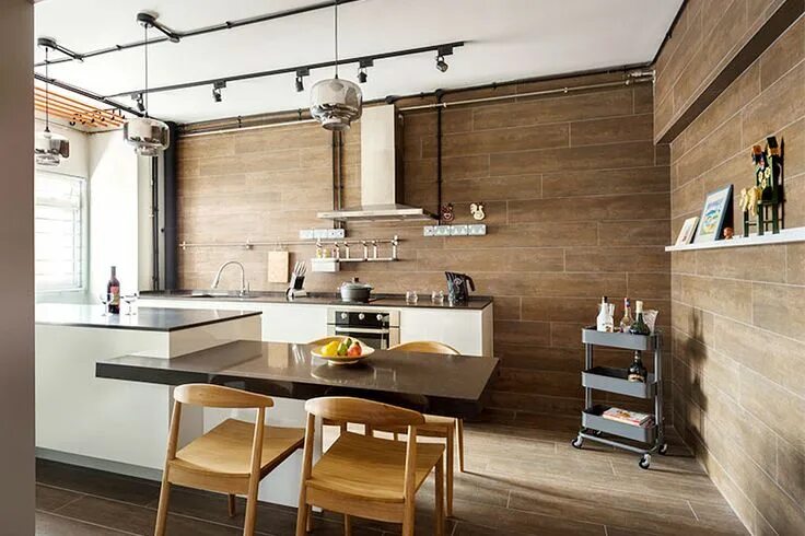 Плитка в кухню в стиле лофт Stylish Kitchen Essentials Travelshopa Kitchen concepts, Loft kitchen, Stylish k