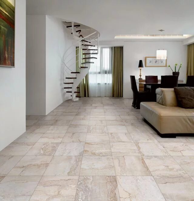 Плитка в квартире фото Porcelain Tiles with marble look Flooring, Tile floor, Tiles