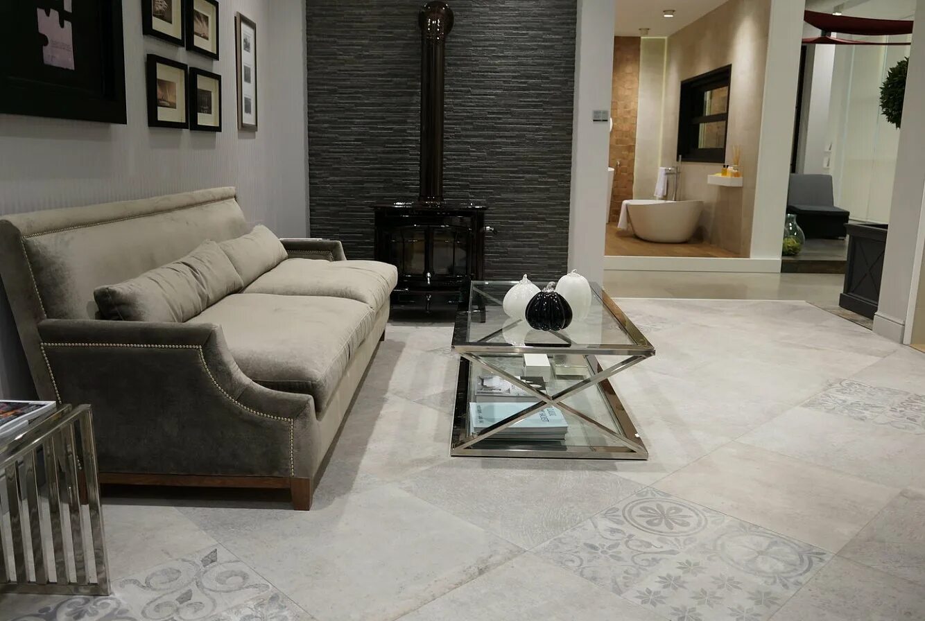 Плитка в квартире фото Коллекция Porcelanosa Park - интернет-магазин Отделкино City