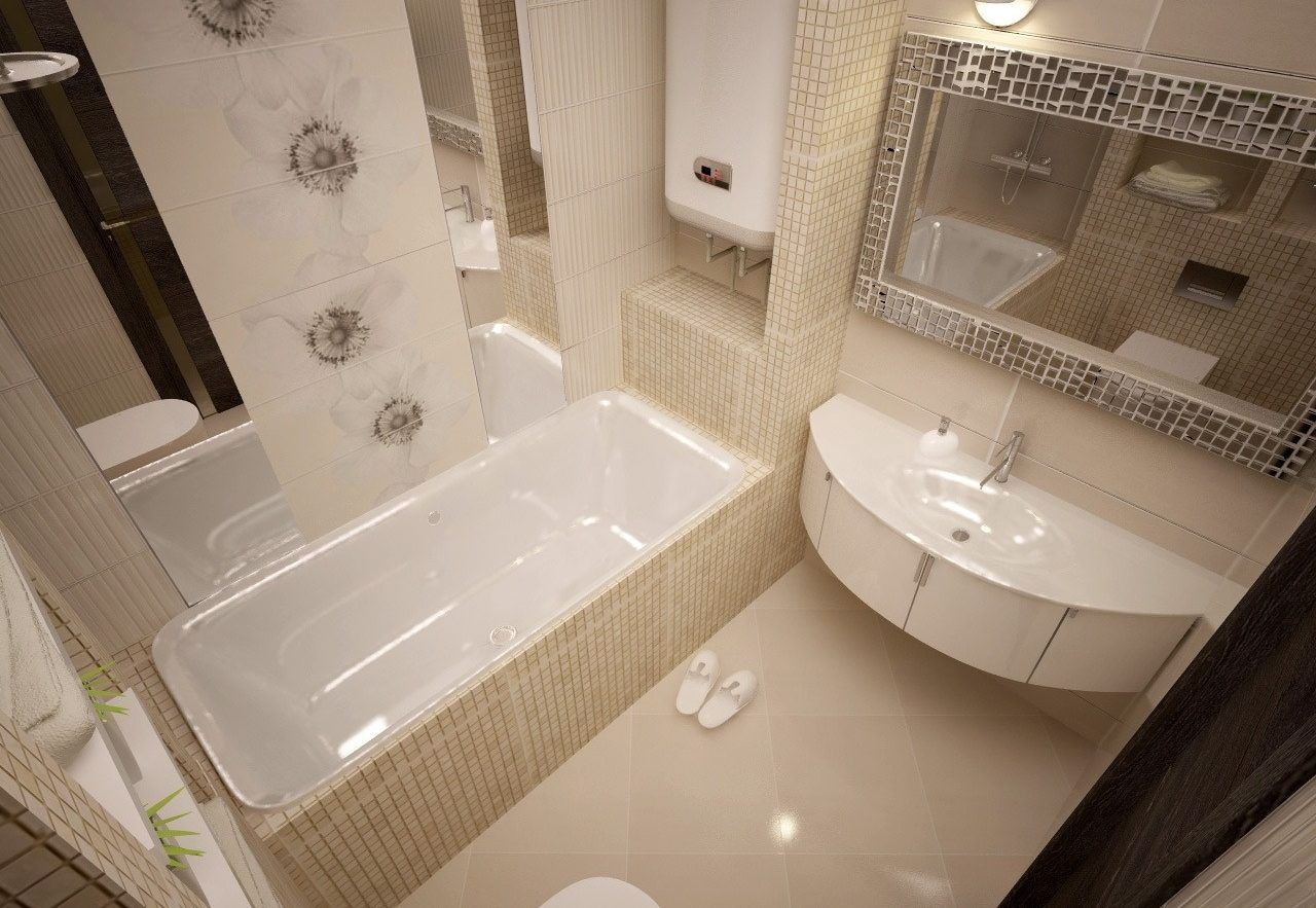Плитка в маленькой ванне фото дизайн Épinglé sur Les salles de bain
