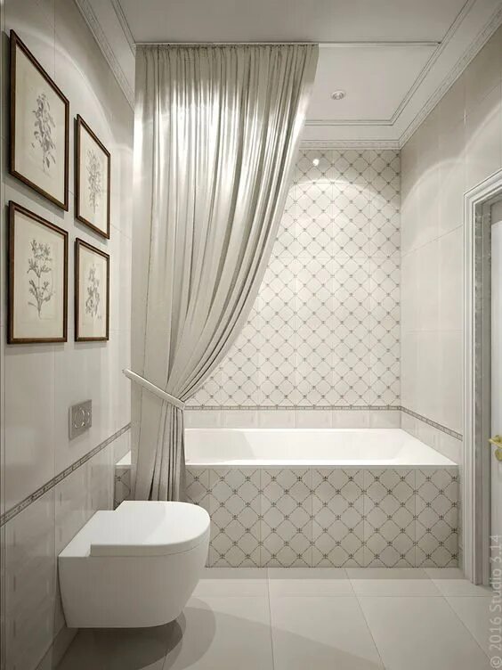 Плитка в маленькой ванной дизайн 25 Amazing Subway Tile Bathroom Ideas - Home Inspirations Переделка маленькой ва
