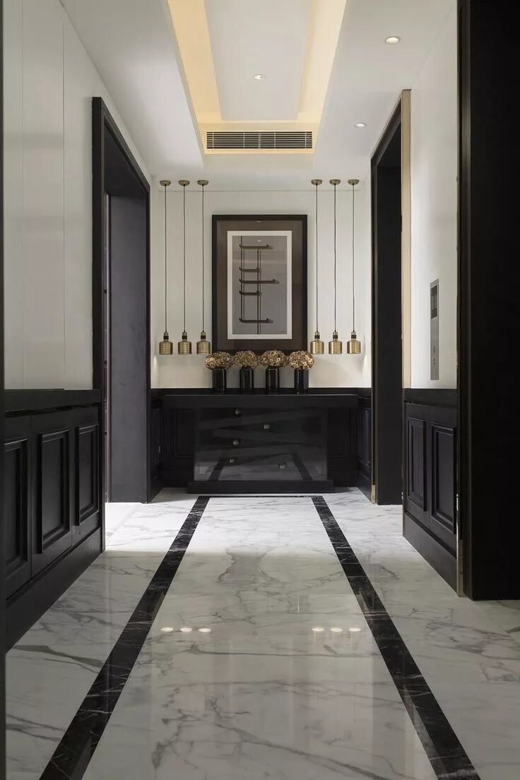 Плитка в прихожую на пол дизайн современный Pin on Foyer / Hallway Lobby interior design, Kelly hoppen interiors, Corridor d