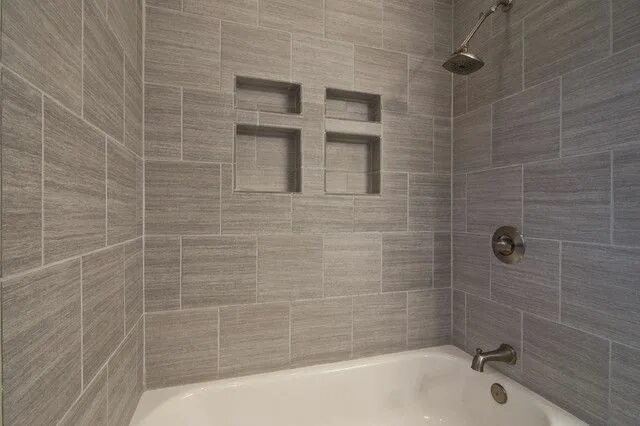 Плитка в разбежку фото Bathroom Tile Ideas - Here is a collection of our favored shower room floor tile