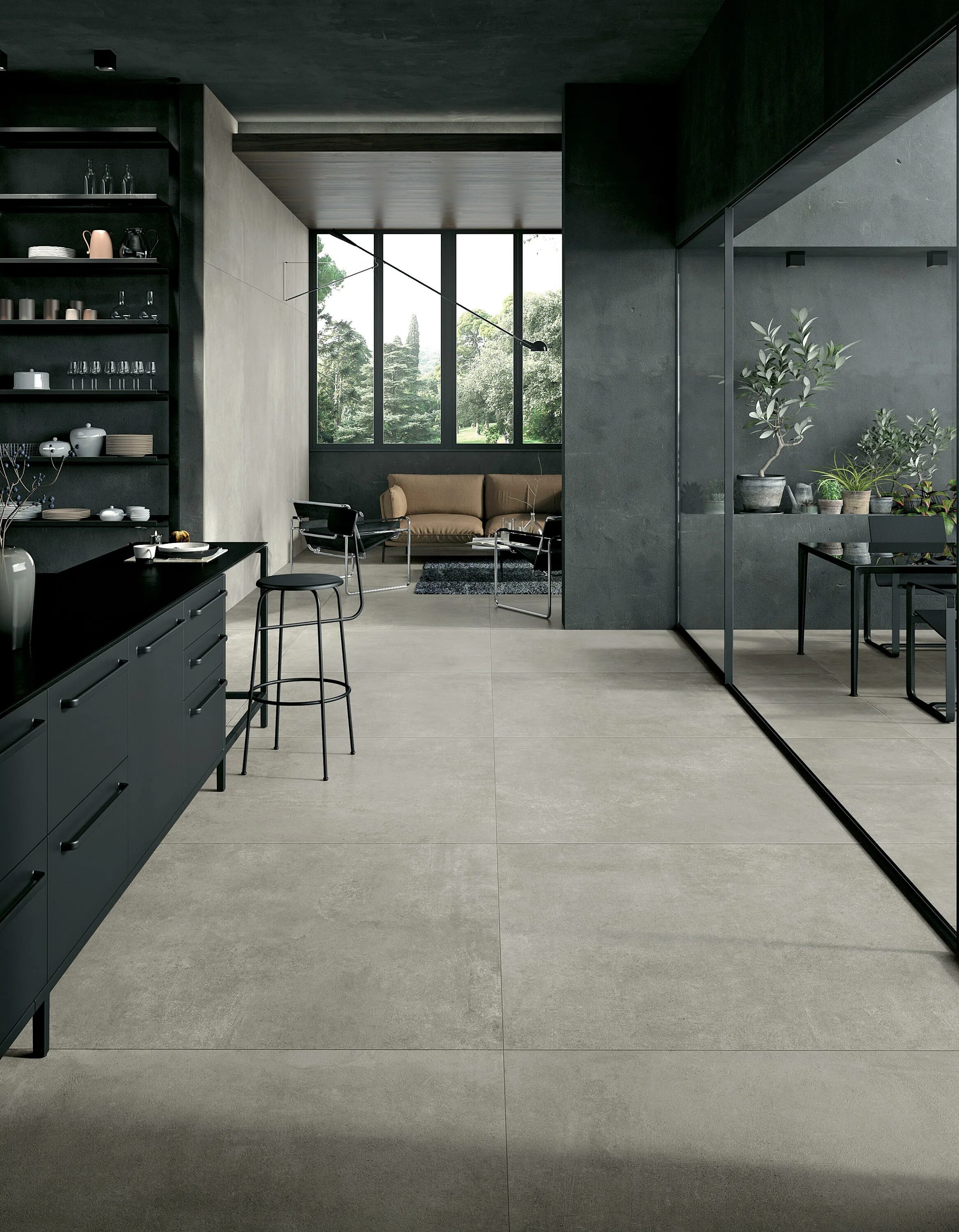 Плитка в серых тонах фото TOFFEE GC 09 - Ceramic tiles from Mirage Architonic