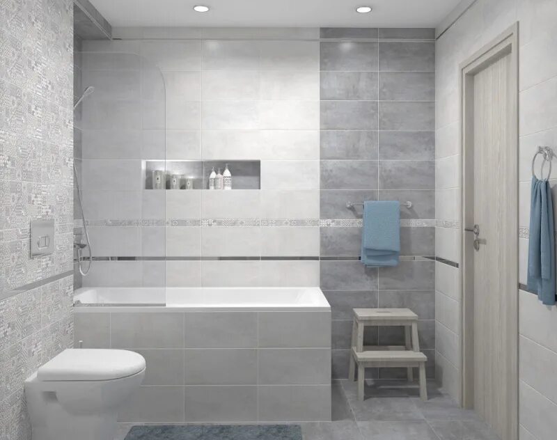 Плитка в серых тонах фото Bastion мозаика серый 08-00-06-453 20х40 плитка Laparet, Россия - купить в интер