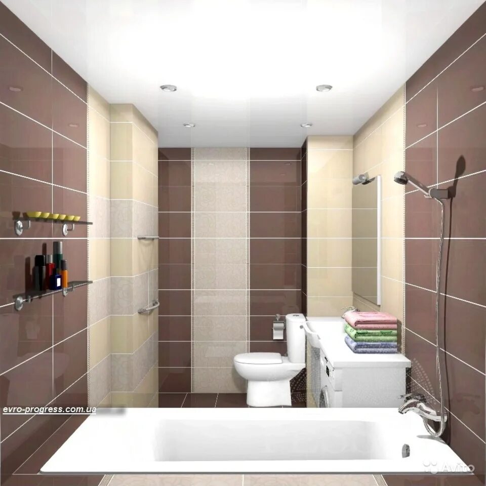 Плитка в совмещенном санузле фото дизайн Ready-made bathroom and toilet tile design (36 Photos)